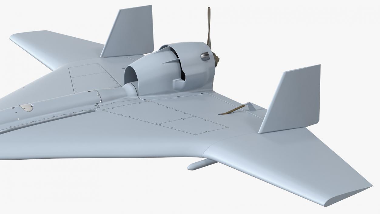 3D IAI Harop UAV model