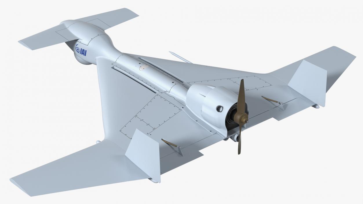 3D IAI Harop UAV model