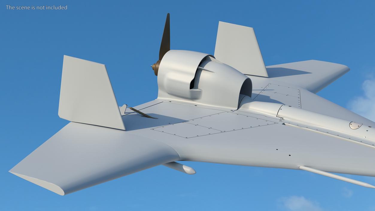 3D IAI Harop UAV model