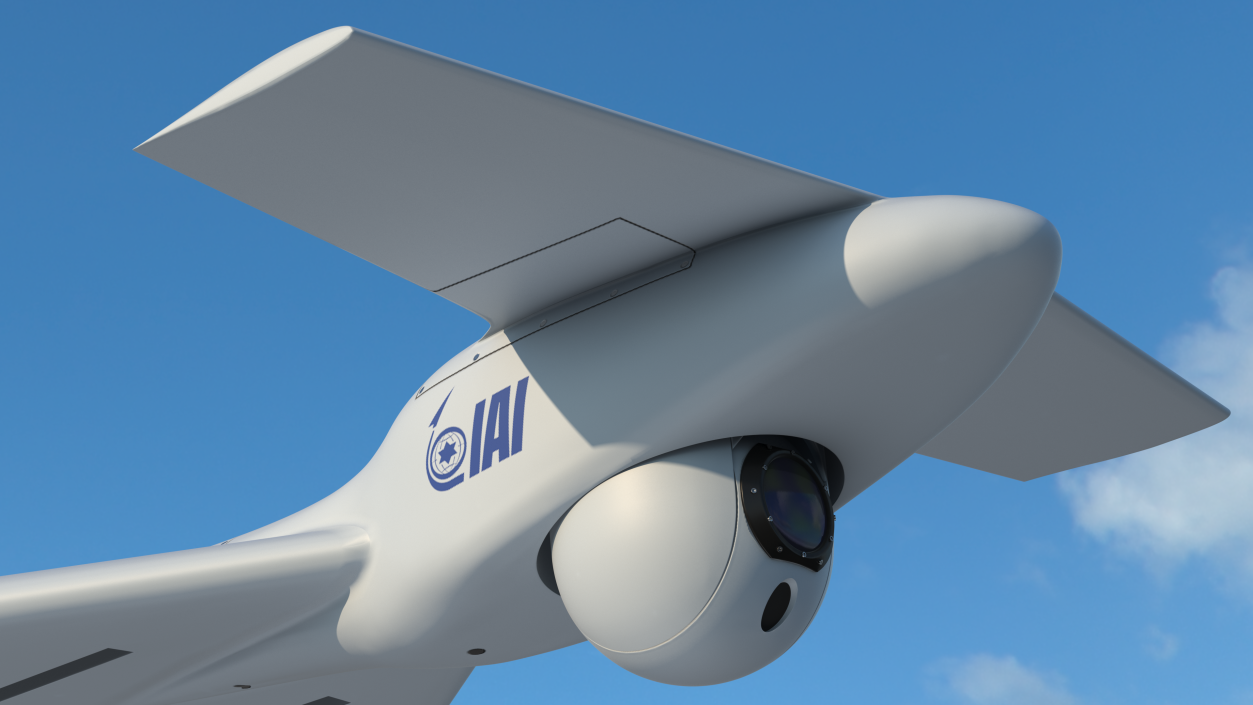 3D IAI Harop UAV model