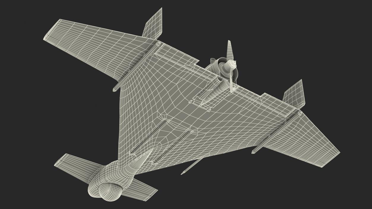 3D IAI Harop UAV model