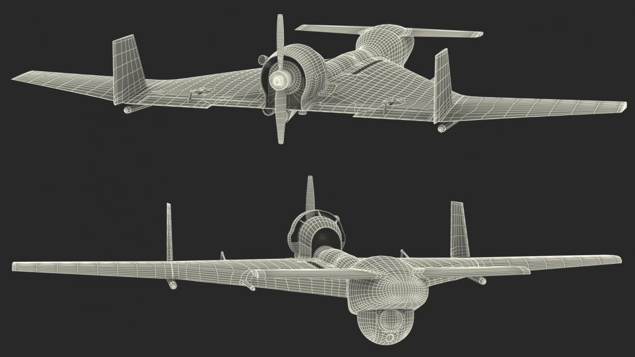 3D IAI Harop UAV model