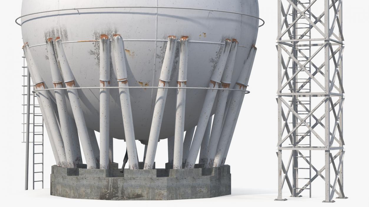 3D model Crude Oil Storage Tank(1)