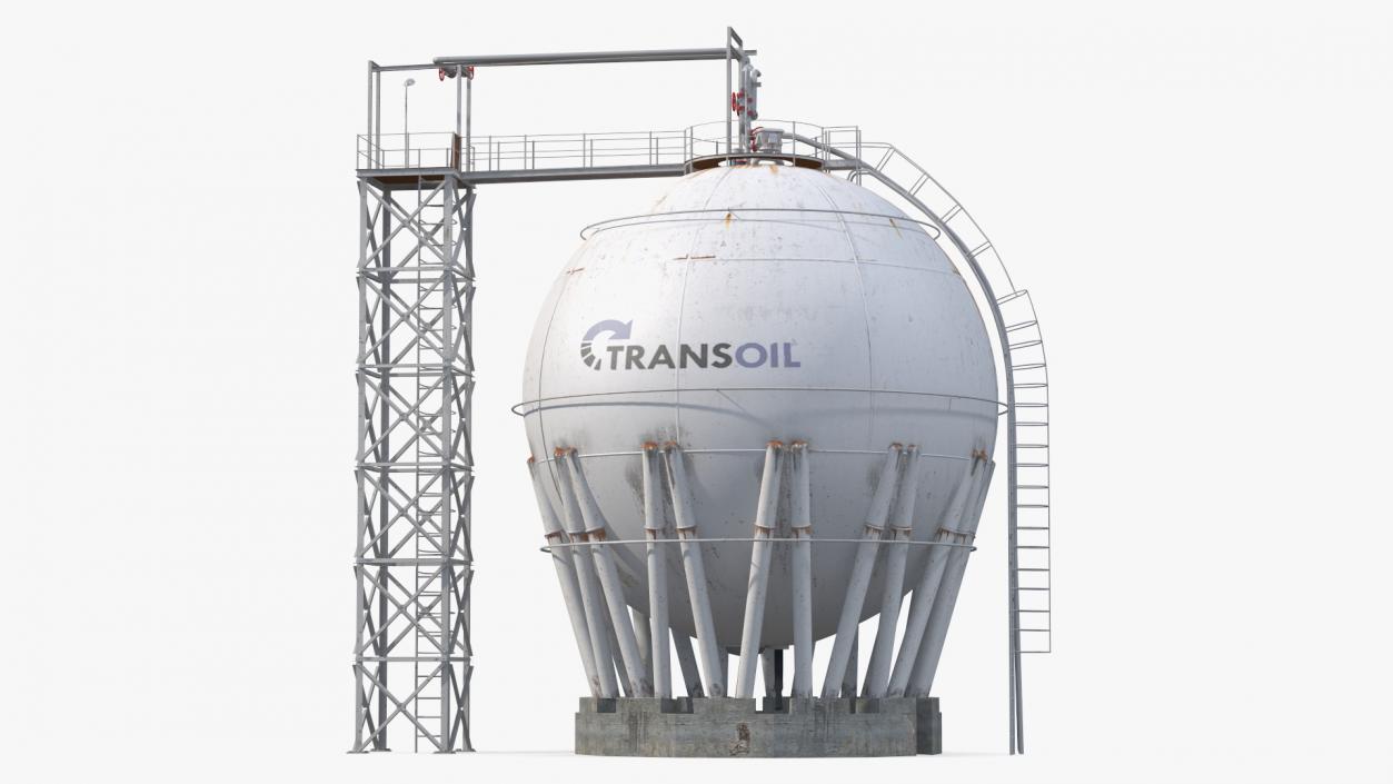 3D model Crude Oil Storage Tank(1)