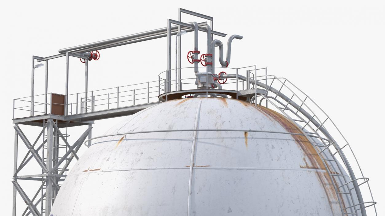 3D model Crude Oil Storage Tank(1)