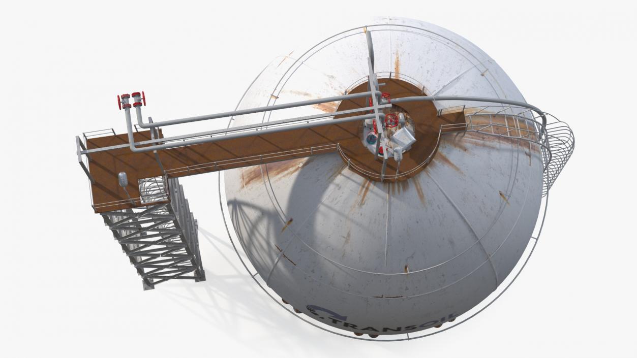 3D model Crude Oil Storage Tank(1)