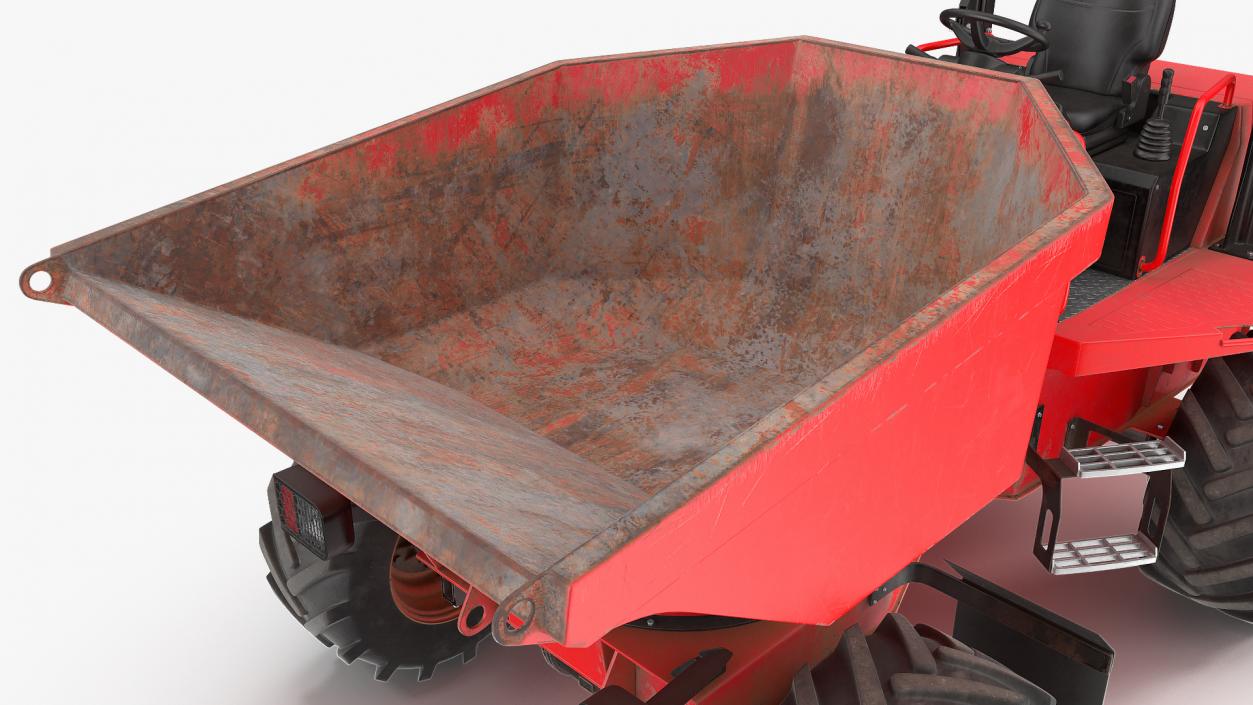 Dumper Generic Dirty Rigged 3D