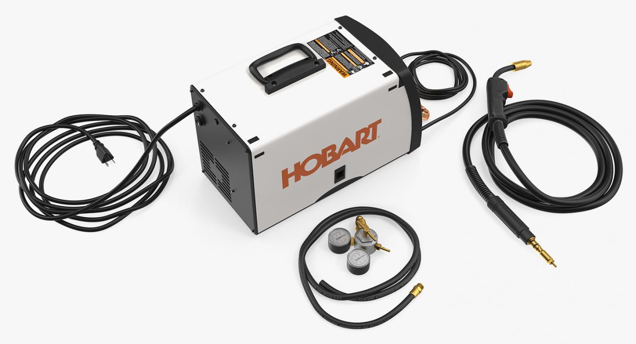 Welding Machine Hobart with Equipment 3D