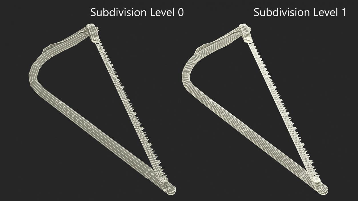 3D model Manual Hand Saw