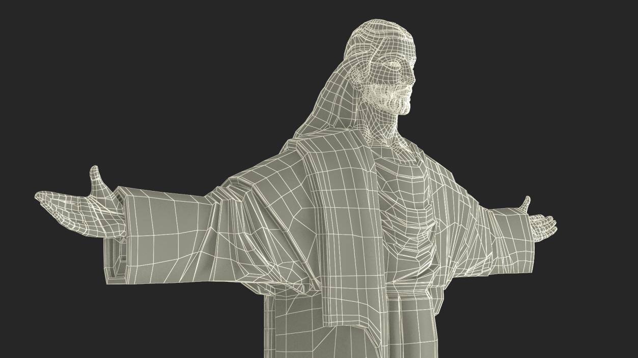 Cristo de la Concordia Statue 3D model