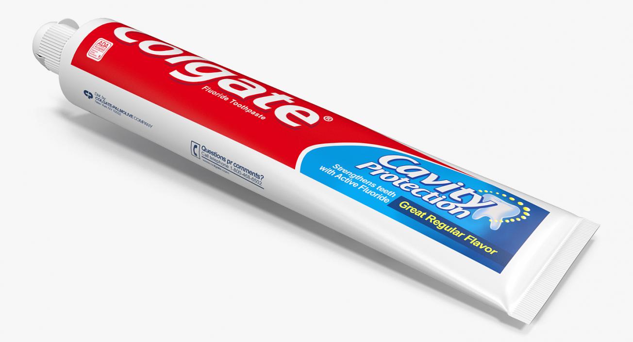 3D Tube Colgate Toothpaste model