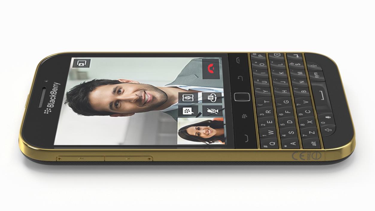 3D Premium Smartphone BlackBerry Gold 2