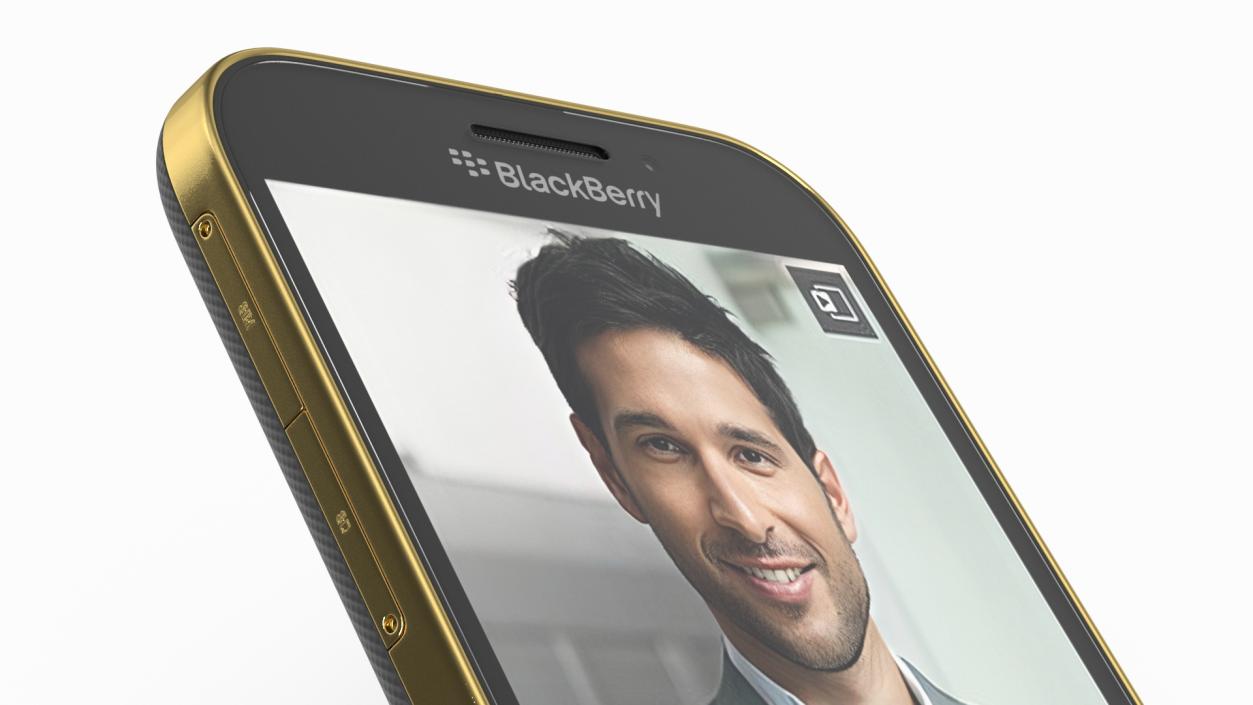 3D Premium Smartphone BlackBerry Gold 2