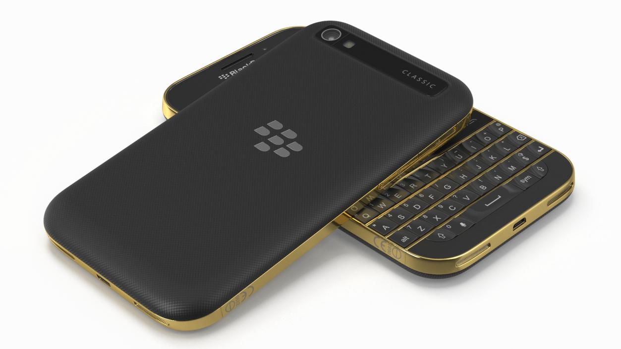 3D Premium Smartphone BlackBerry Gold 2