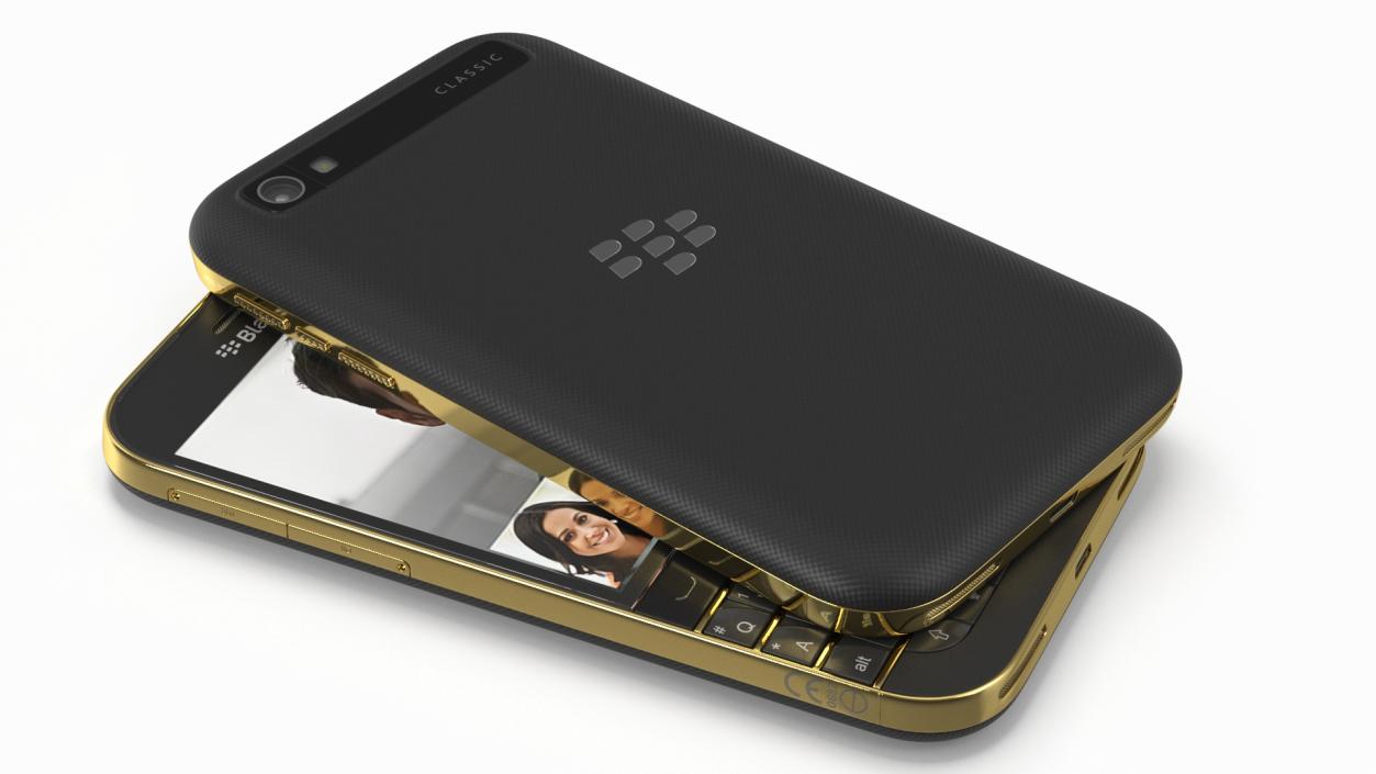 3D Premium Smartphone BlackBerry Gold 2