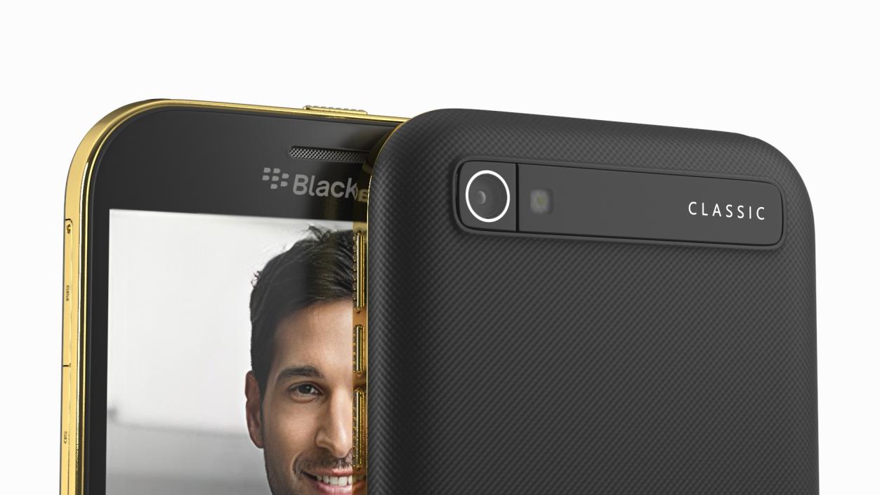 3D Premium Smartphone BlackBerry Gold 2