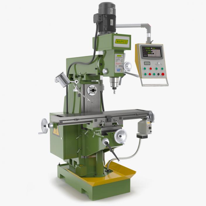 3D WM-50 Milling Machine