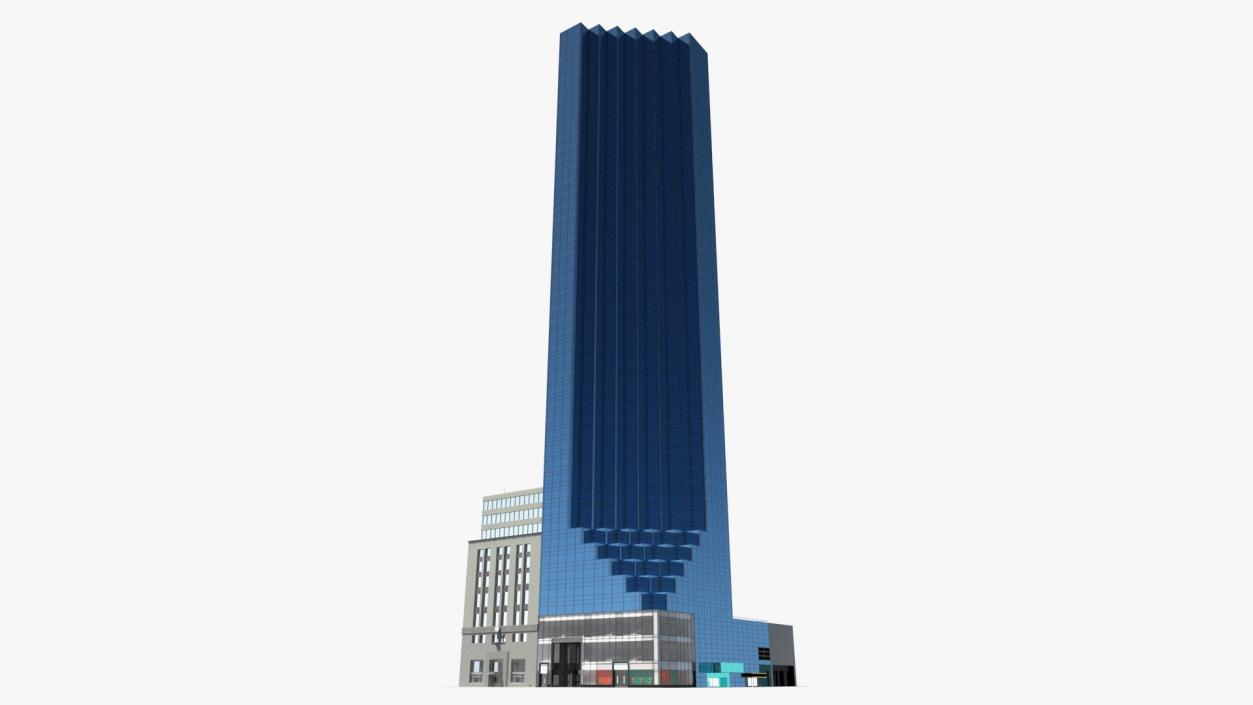 Skyscrapers Collection 9 3D model