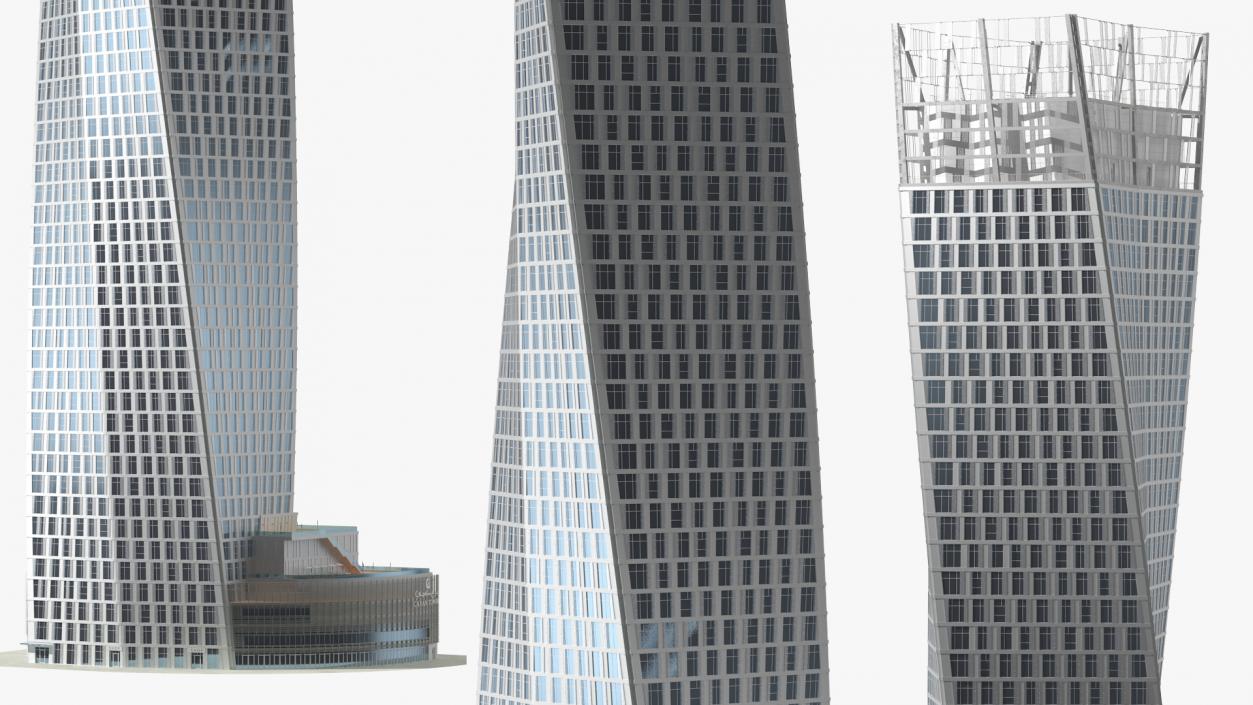 Skyscrapers Collection 9 3D model