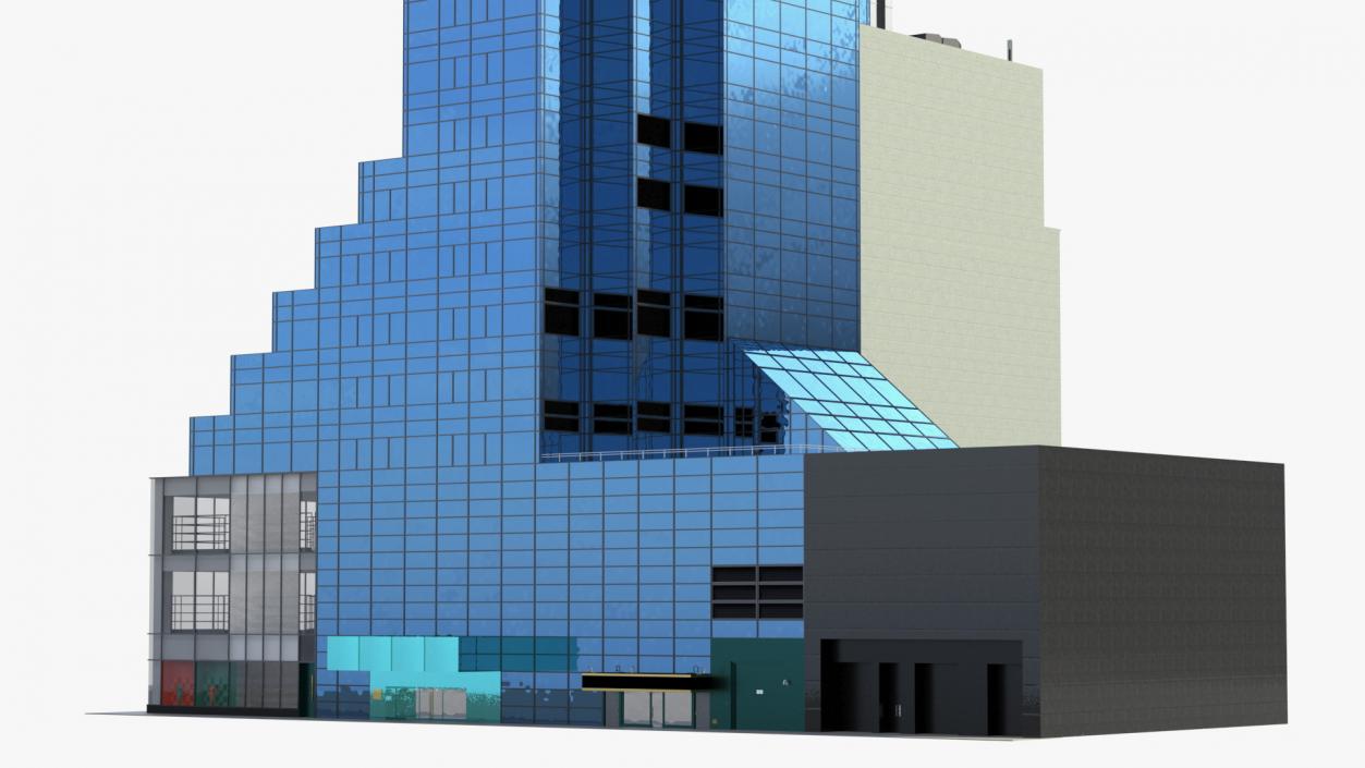 Skyscrapers Collection 9 3D model