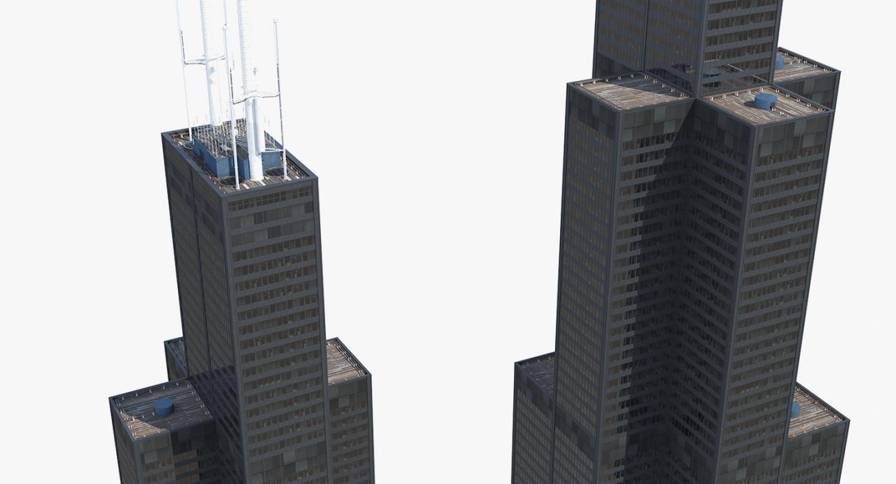 Skyscrapers Collection 9 3D model