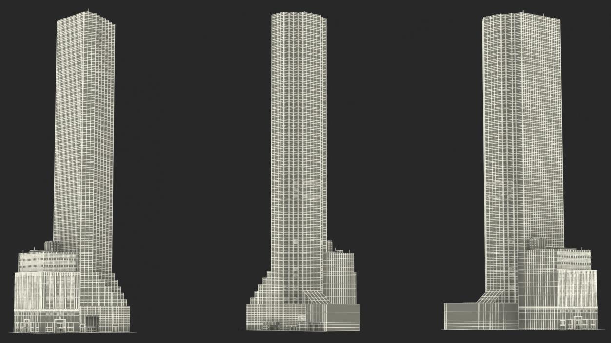 Skyscrapers Collection 9 3D model