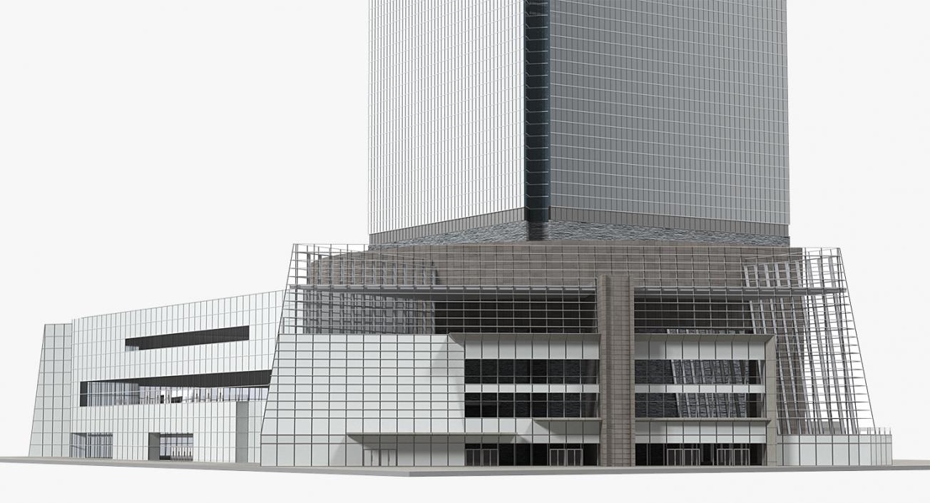 Skyscrapers Collection 9 3D model