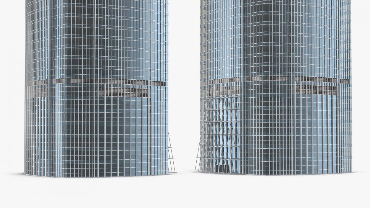 Skyscrapers Collection 9 3D model