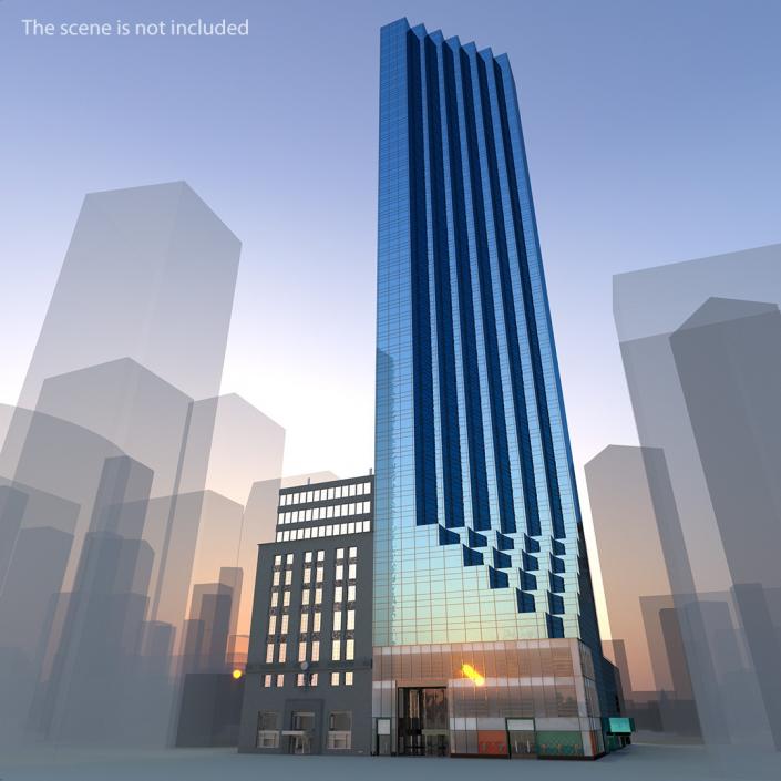 Skyscrapers Collection 9 3D model