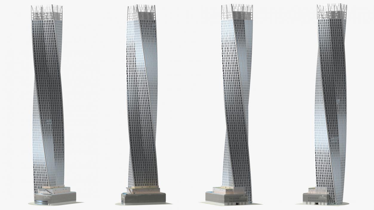 Skyscrapers Collection 9 3D model