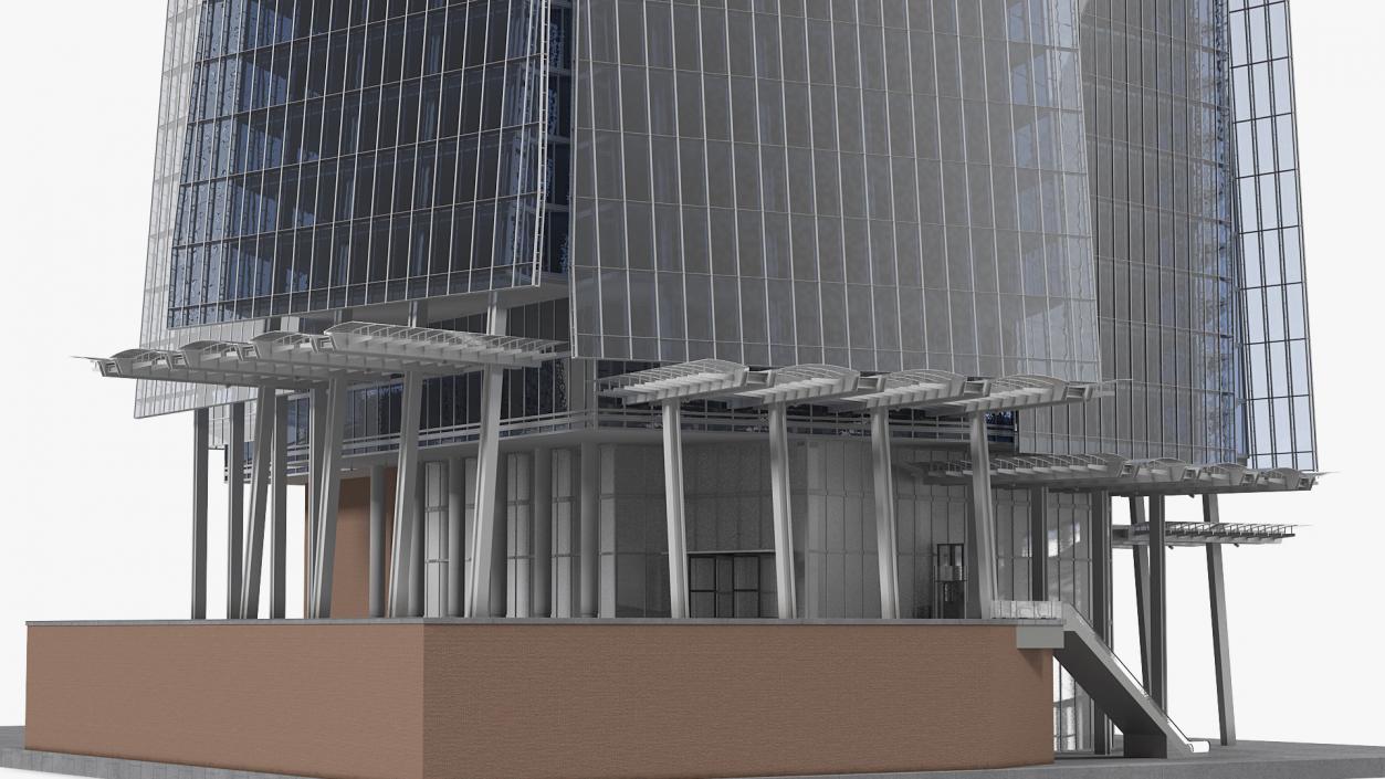 Skyscrapers Collection 9 3D model