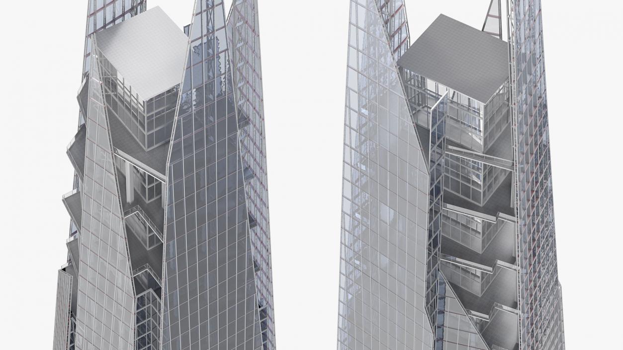 Skyscrapers Collection 9 3D model