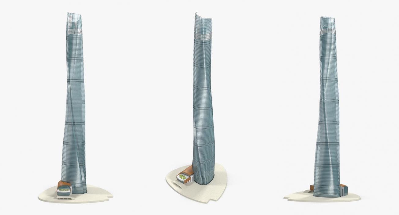 Skyscrapers Collection 9 3D model