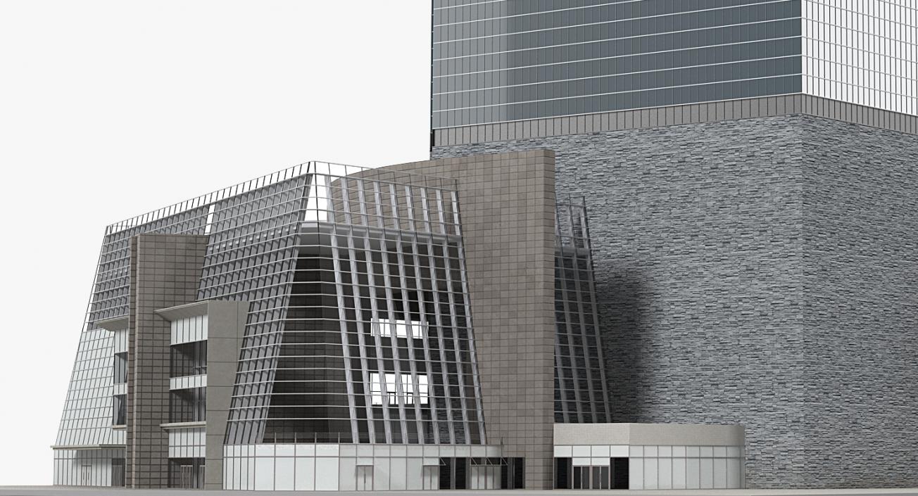 Skyscrapers Collection 9 3D model