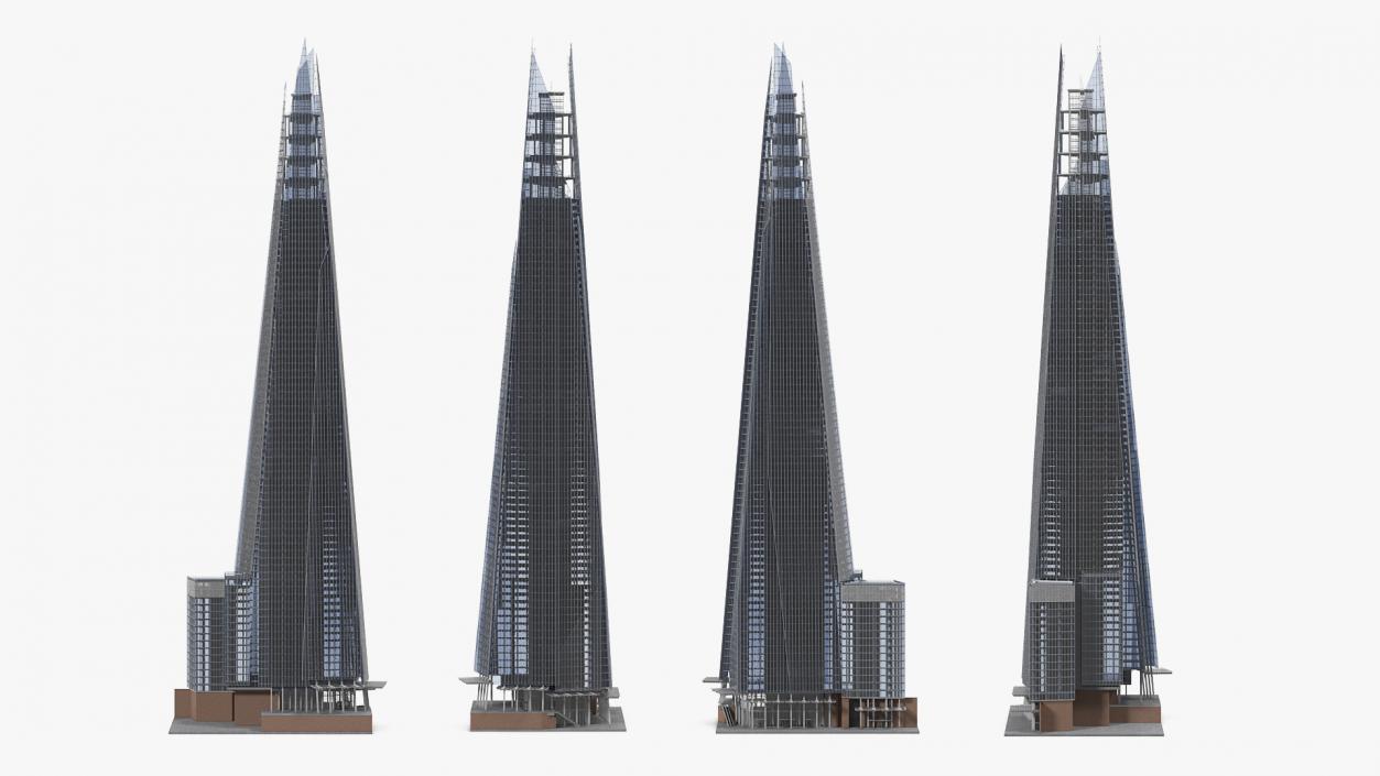 Skyscrapers Collection 9 3D model