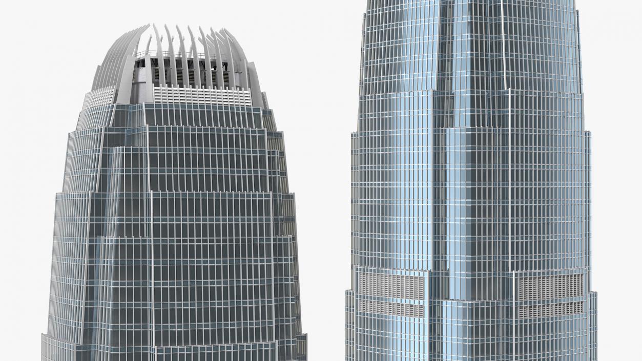 Skyscrapers Collection 9 3D model