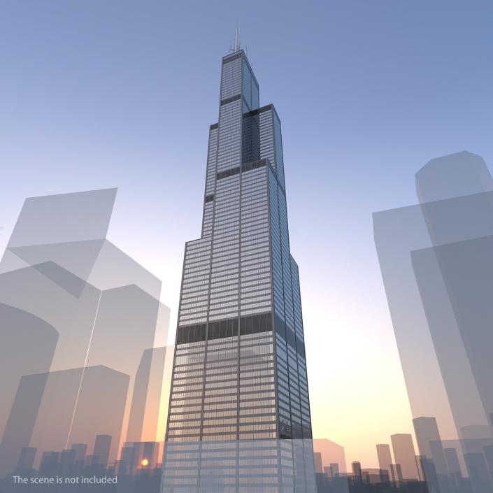 Skyscrapers Collection 9 3D model