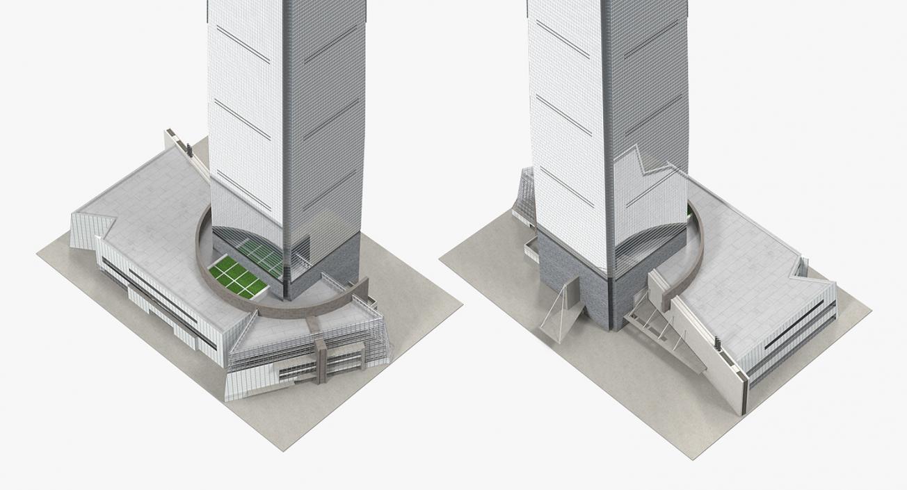 Skyscrapers Collection 9 3D model