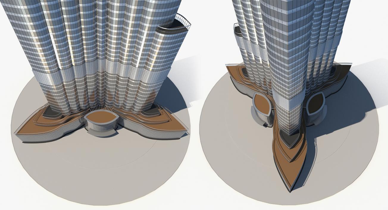 Skyscrapers Collection 9 3D model