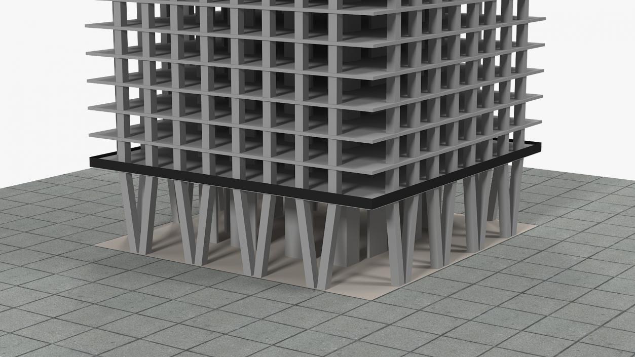 Skyscrapers Collection 9 3D model