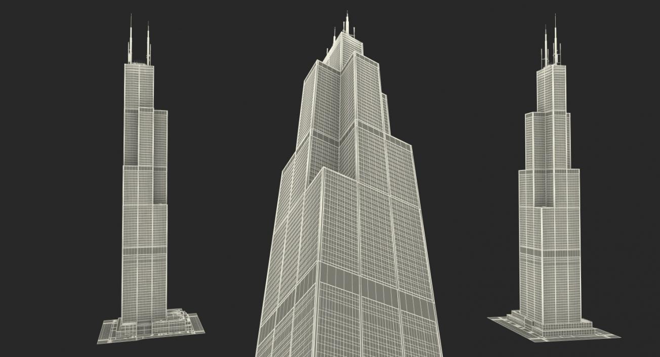 Skyscrapers Collection 9 3D model