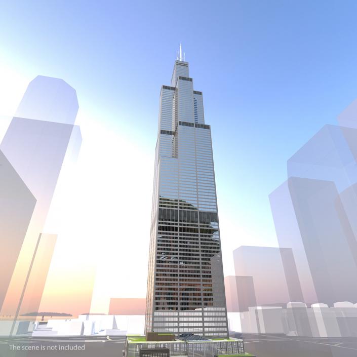 Skyscrapers Collection 9 3D model