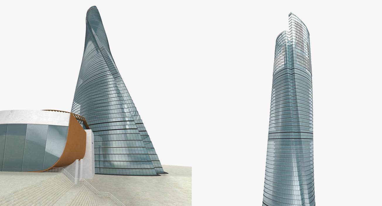 Skyscrapers Collection 9 3D model