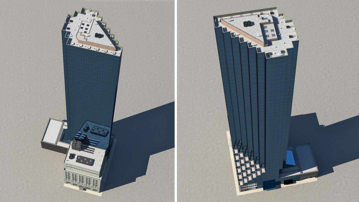 Skyscrapers Collection 9 3D model