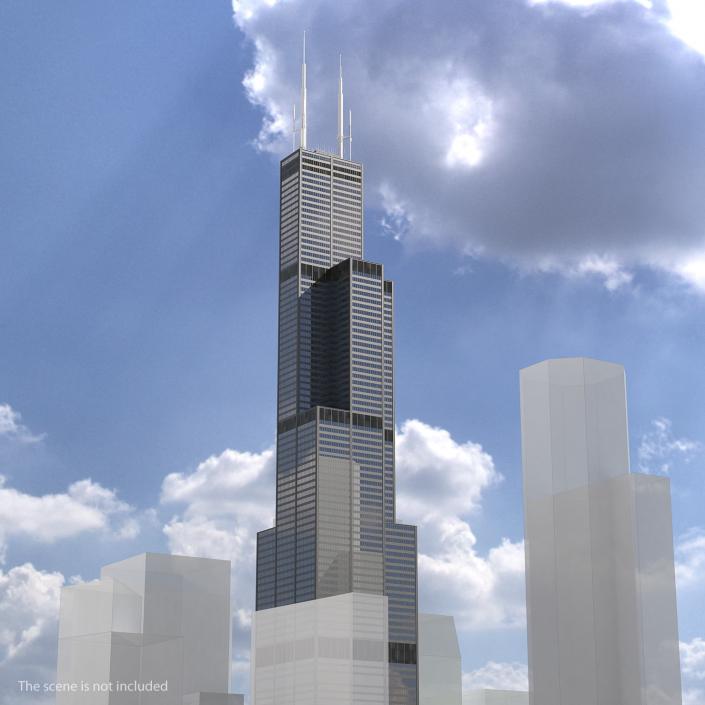 Skyscrapers Collection 9 3D model