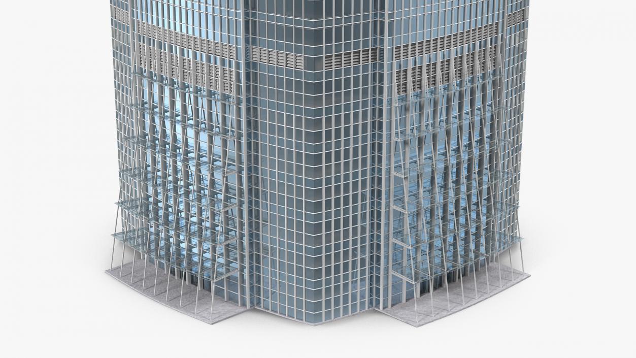 Skyscrapers Collection 9 3D model