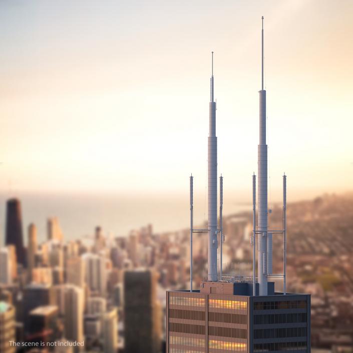 Skyscrapers Collection 9 3D model