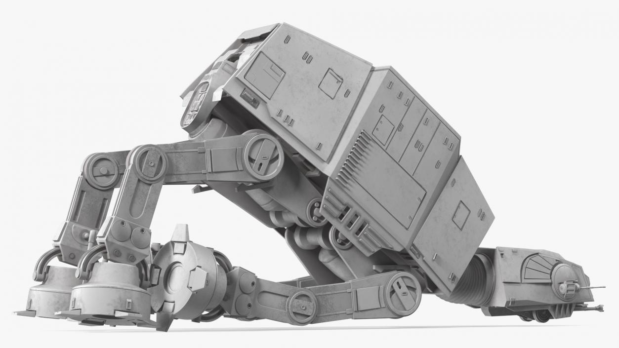 Broken AT-AT Star Wars 3D