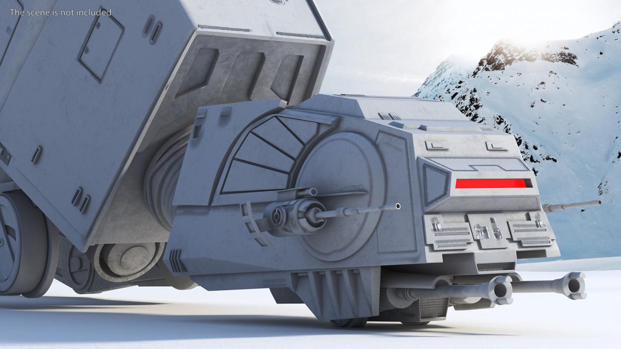 Broken AT-AT Star Wars 3D