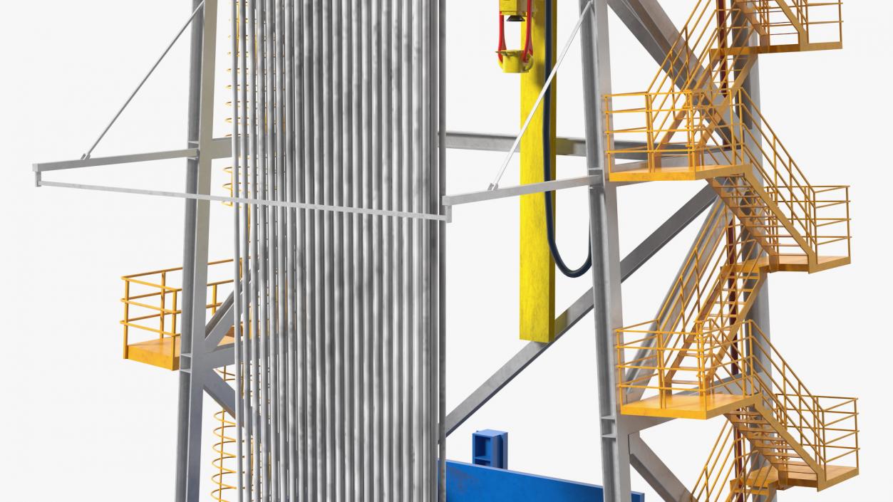 Drilling Rig 2 3D model